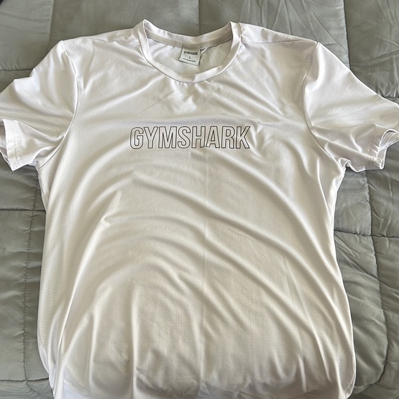Gymshark t shirt, performance material, white size large - Picture 2 of 4